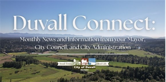 An aerial view of rolling green fields and forested areas under a clear blue sky with distant mountains on the horizon.