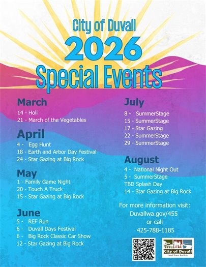 summer 2026 events flyer 